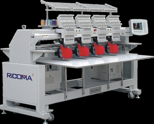 Machine de broderie automatisée par tête multi à grande vitesse industrielle d'aiguille de RiCOMA 12