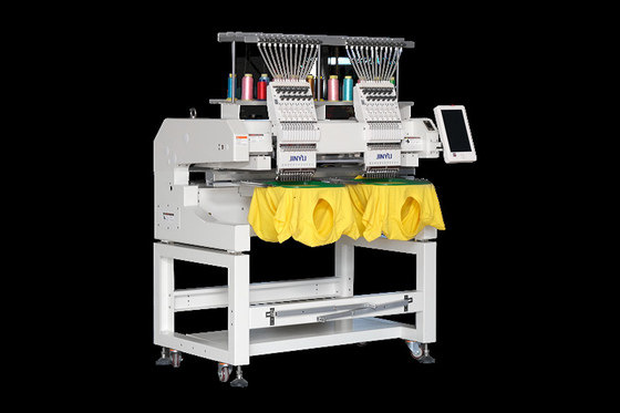 La tête de la machine 2 de broderie de chapeau de JINYU 1202C a informatisé la CHINE