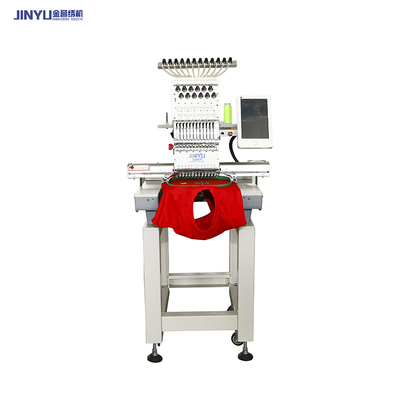 La tête simple de JINYU 1201C a informatisé l'utilisation à la maison d'ordinateur de Dahao de machine de broderie