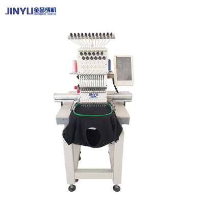 Prix principal simple d'ordinateur d'aiguilles de la machine 15 de broderie de JINYU