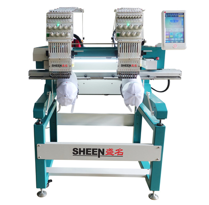 2 têtes couvrent prix de haute qualité de machines de broderie le bon à vendre