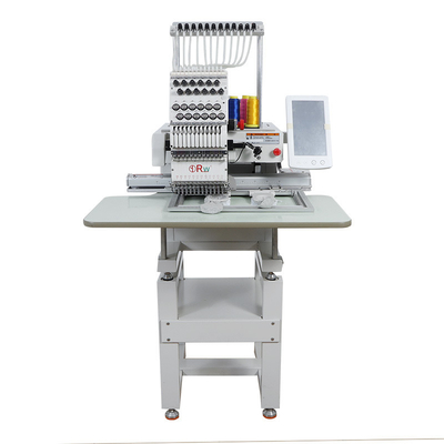 Multi Color Single Head Hotels Flat Hat T-shirt Hat Embroidery Machine Flat T-shirt Hat Embroidery Machine Price